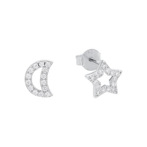 amor-ohrschmuck-ohrstecker-mond-sterne-925-silber image 5
