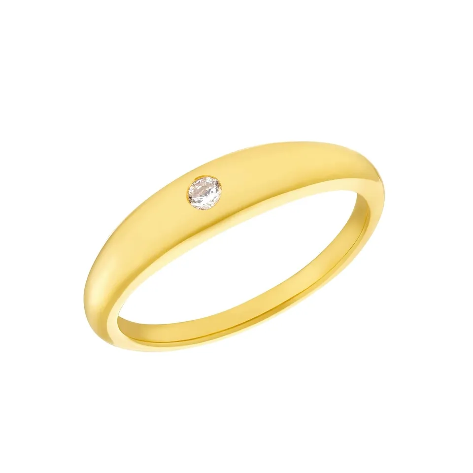 amor-ringe-2035604-damen-ring-gold-zirkonia-stein image 1