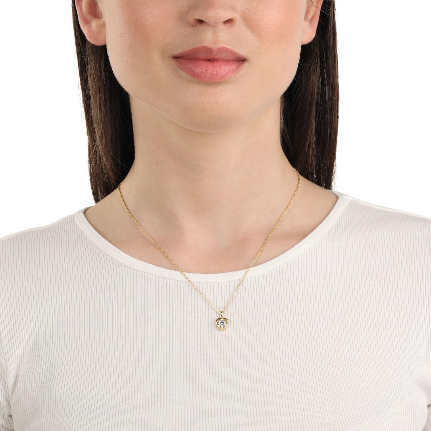 amor-halsschmuck-kette-2022292-gold-herz-zirkonia-45-cm image 2