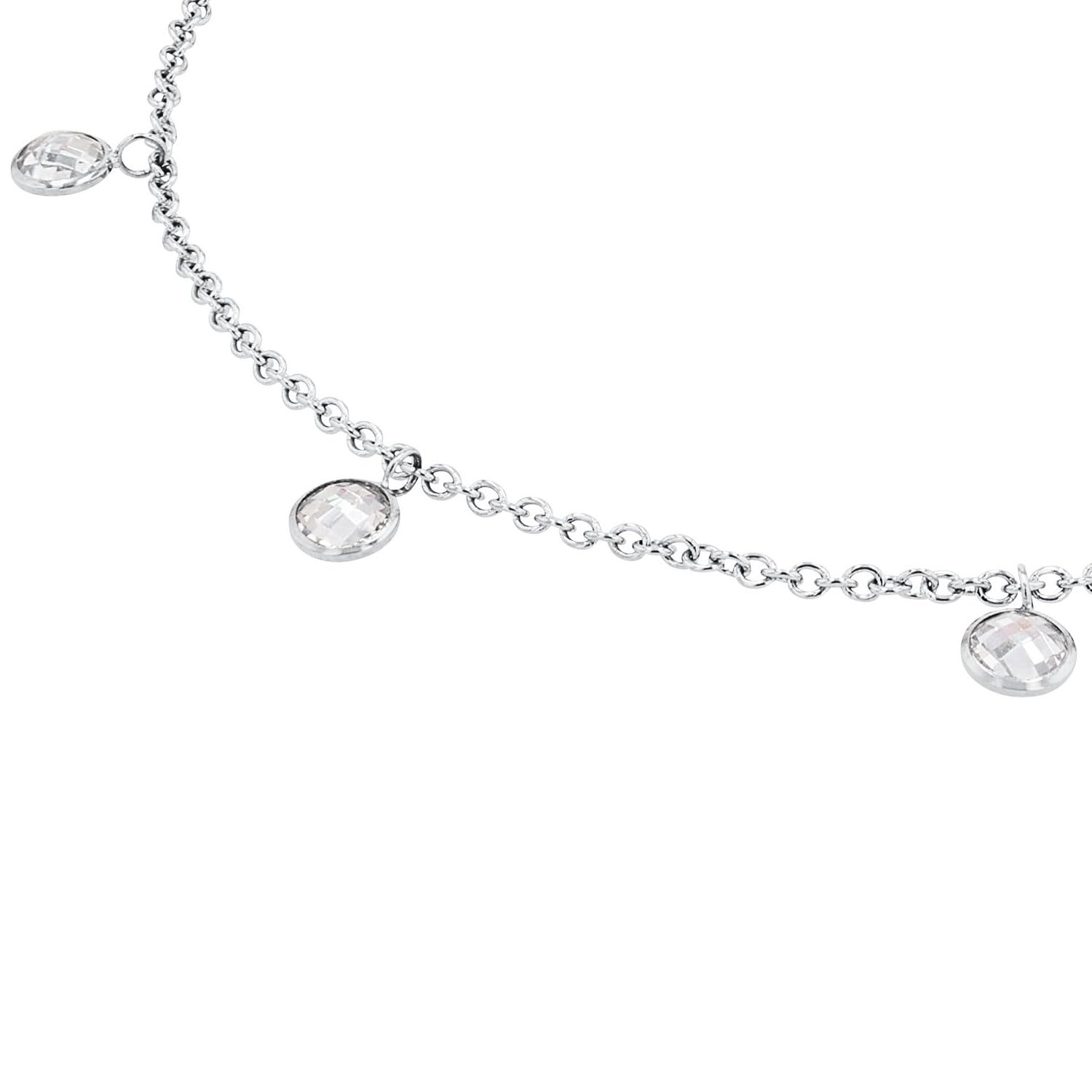 amor-2036447-fu-kette-edelstahl-zirkonia-gold-23-2-cm-damen image 4