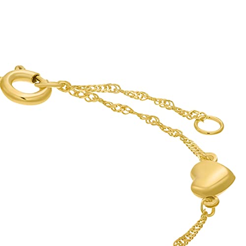 amor-armschmuck-kinderarmband-375-gold-herz-armband-echtgold image 8