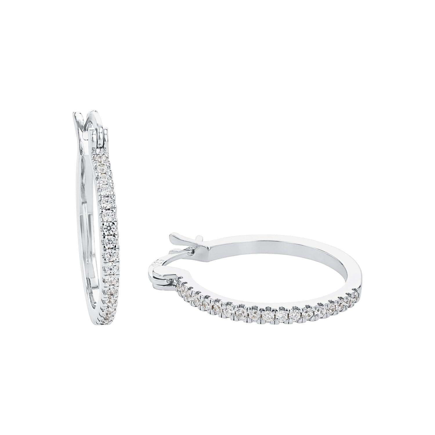 amor-creolen-9348039-ohrringe-silber-mit-zirkonia-2-1-cm image 1