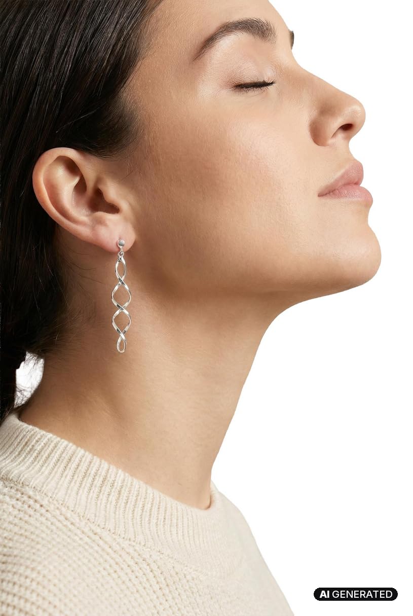 amor-ohrschmuck-ohrh-nger-9190317-silber-5-1-cm-damen image 2