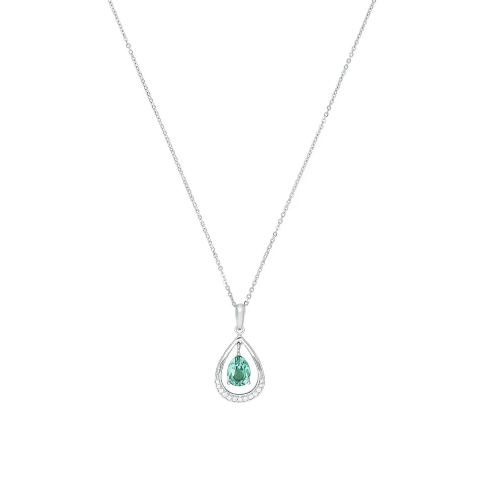 amor-halsschmuck-2023894-kette-tropfen-gr-n-45-cm image 1