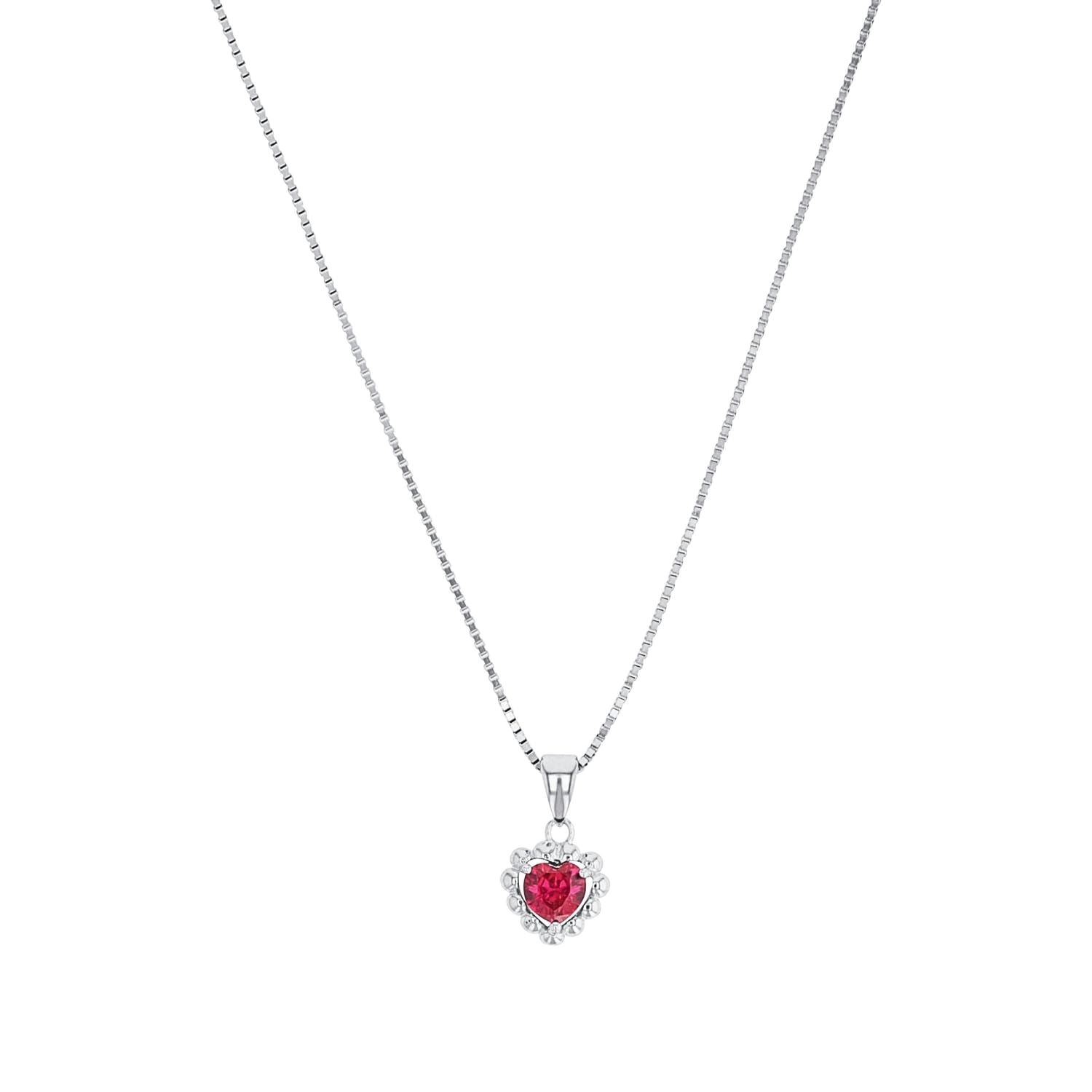 amor-halsschmuck-2021186-kinder-kette-herz-pink-35-3cm image 1