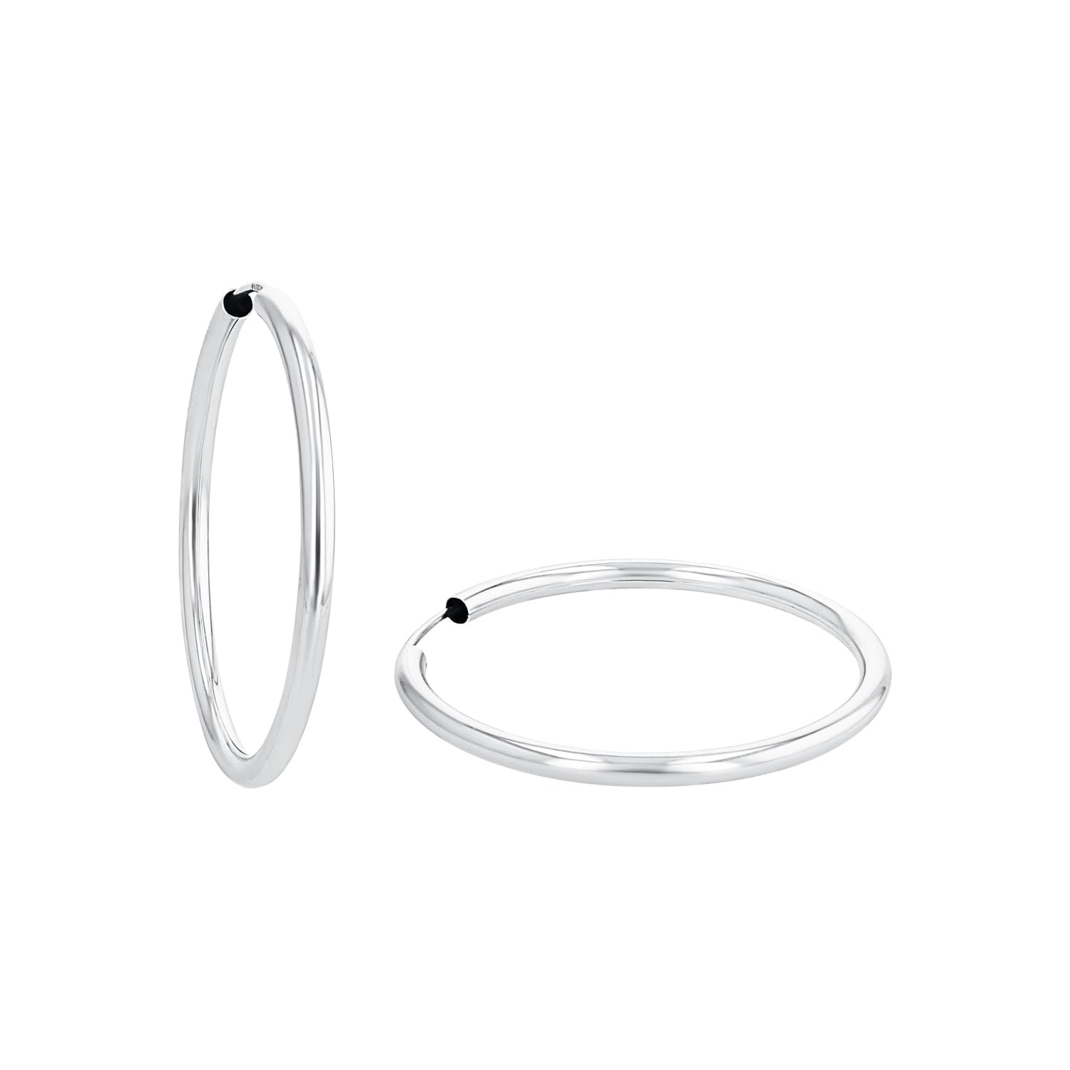 amor-ohrschmuck-creolen-gold-vergoldet-damen-onesize image 1
