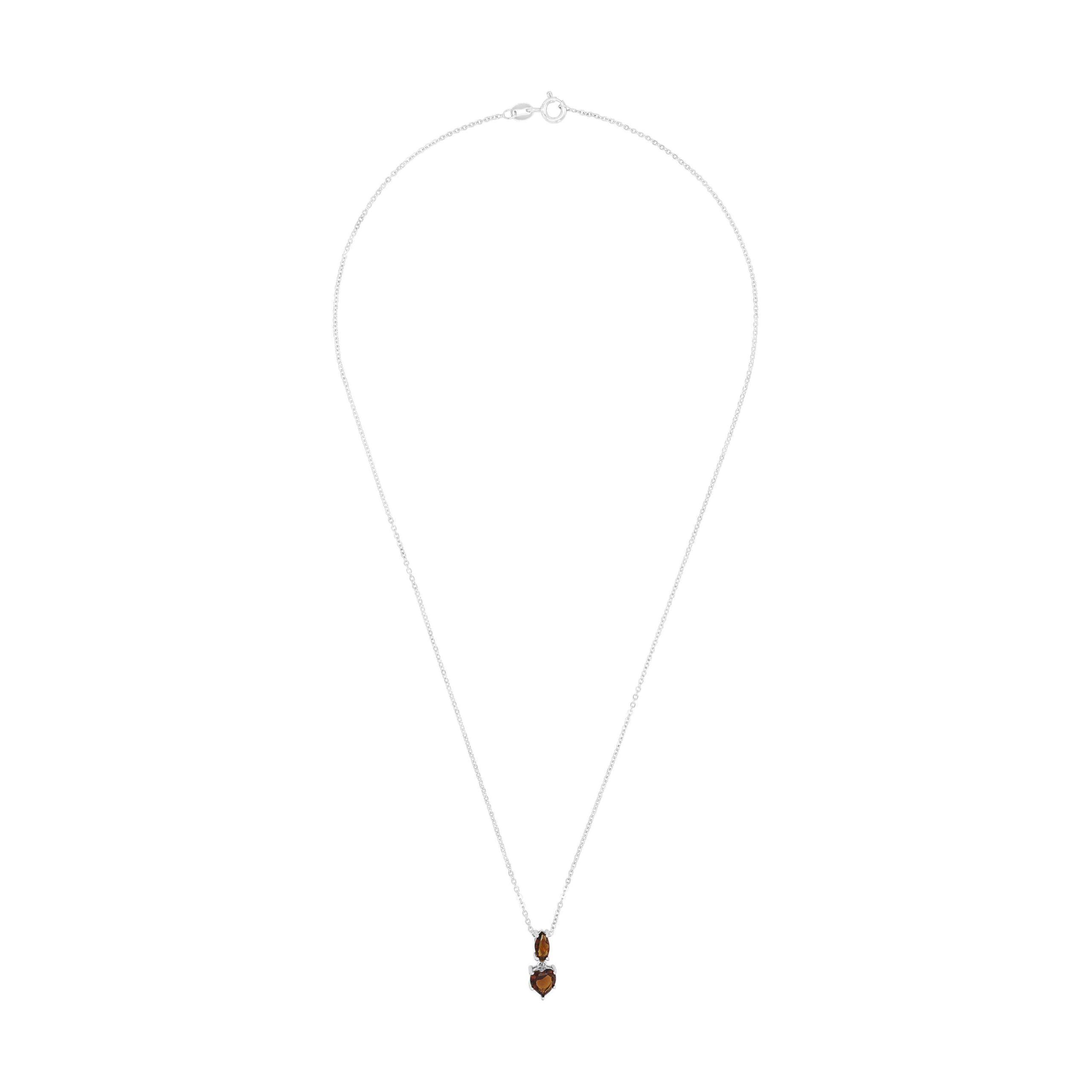 amor-kette-2100035-herz-silber-45-cm-glas-damen image 6