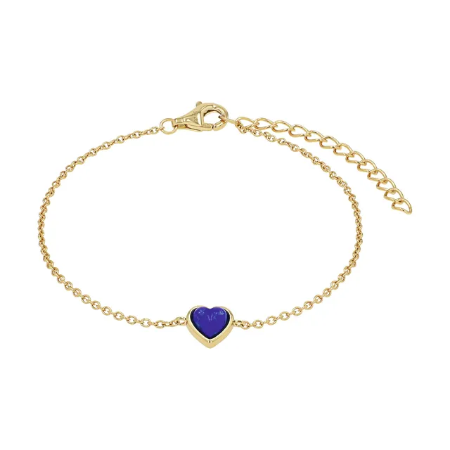 amor-armschmuck-2100153-armband-herz-gold-mit-lapis image 1