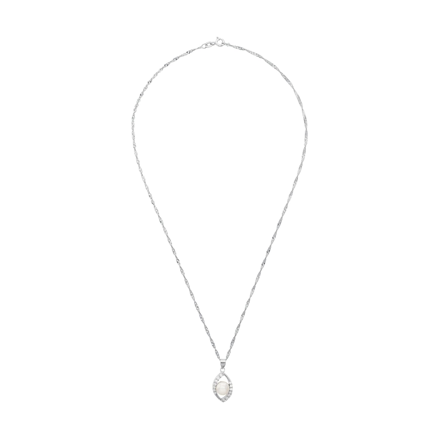 amor-halsschmuck-2023878-kette-perle-silber-45-cm image 2