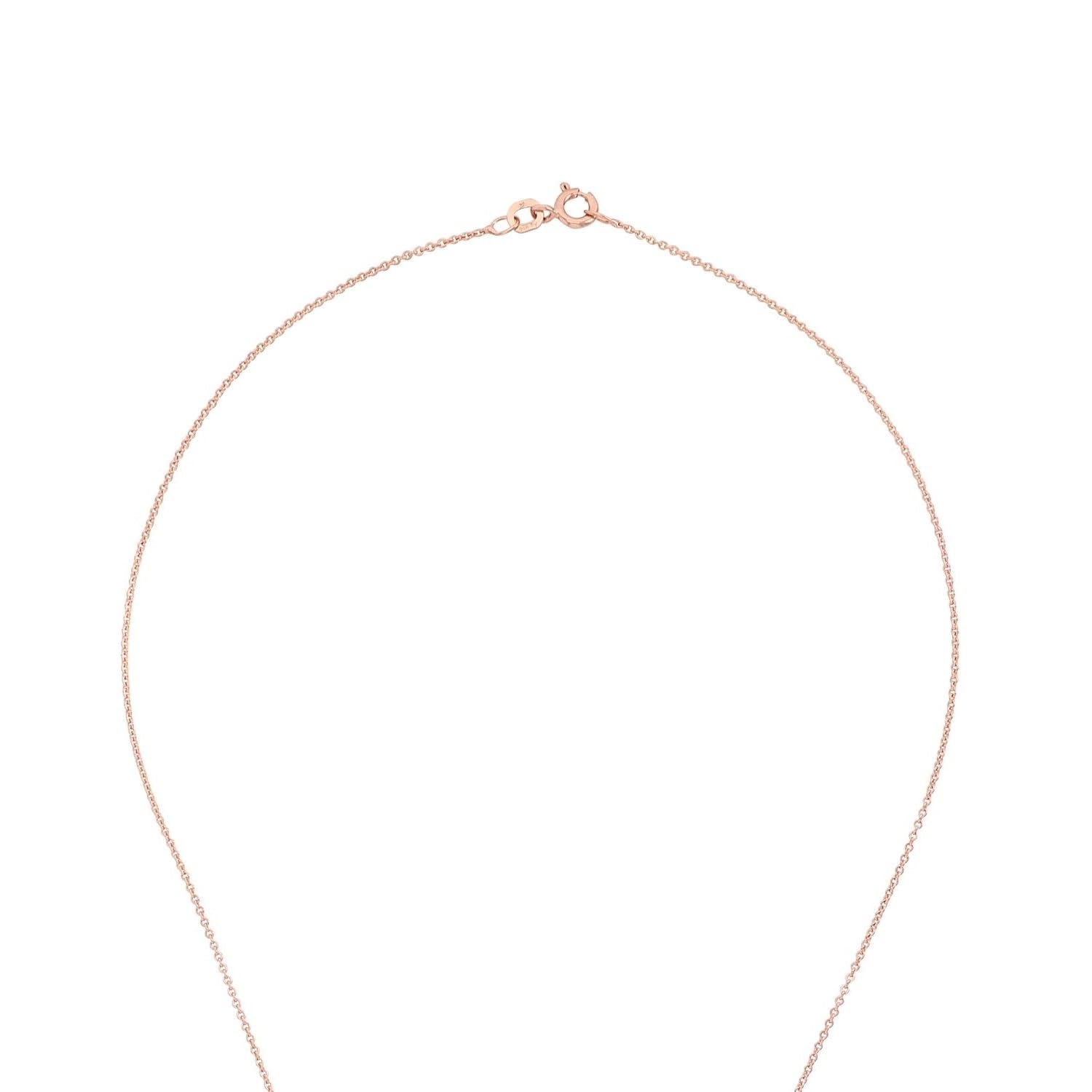 amor-halsschmuck-9158355-kette-tropfen-ros-45-cm-zirkonia image 3
