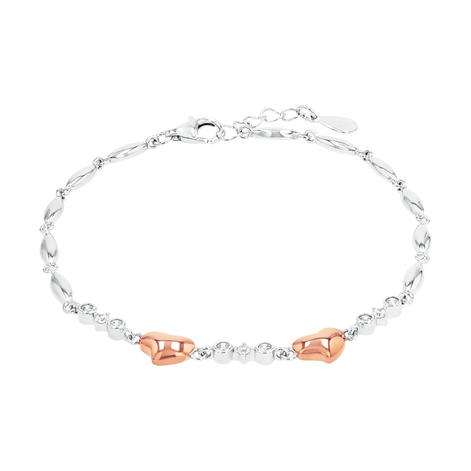 amor-armschmuck-armband-2027486-herz-bicolor-17-2-cm image 1