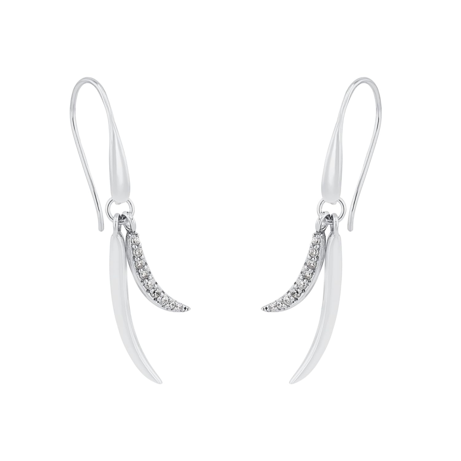 amor-ohrschmuck-ohrh-nger-2020692-silber-zirkonia-4-cm-haken image 3
