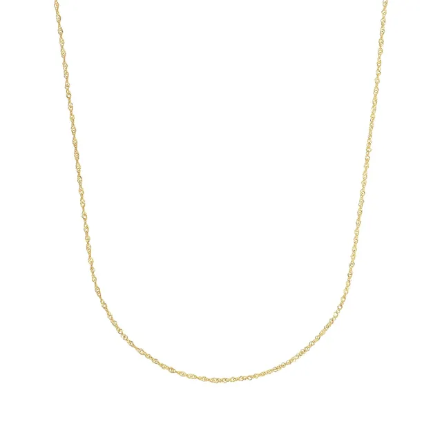 amor-halsschmuck-halskette-375-gold-42-cm-unisex image 1