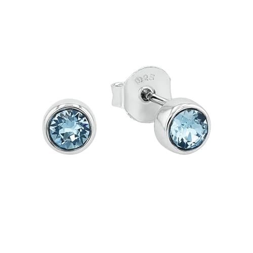 amor-9131785-ohrstecker-silber-blau-zirkonia-0-6-cm image 7