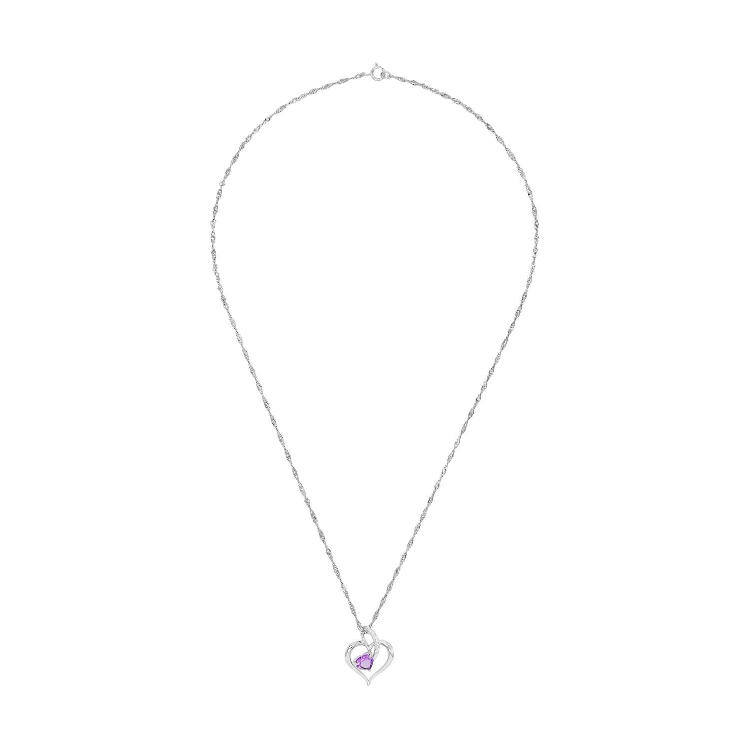 amor-halsschmuck-9188352-herz-halskette-925-silber-45-cm image 4