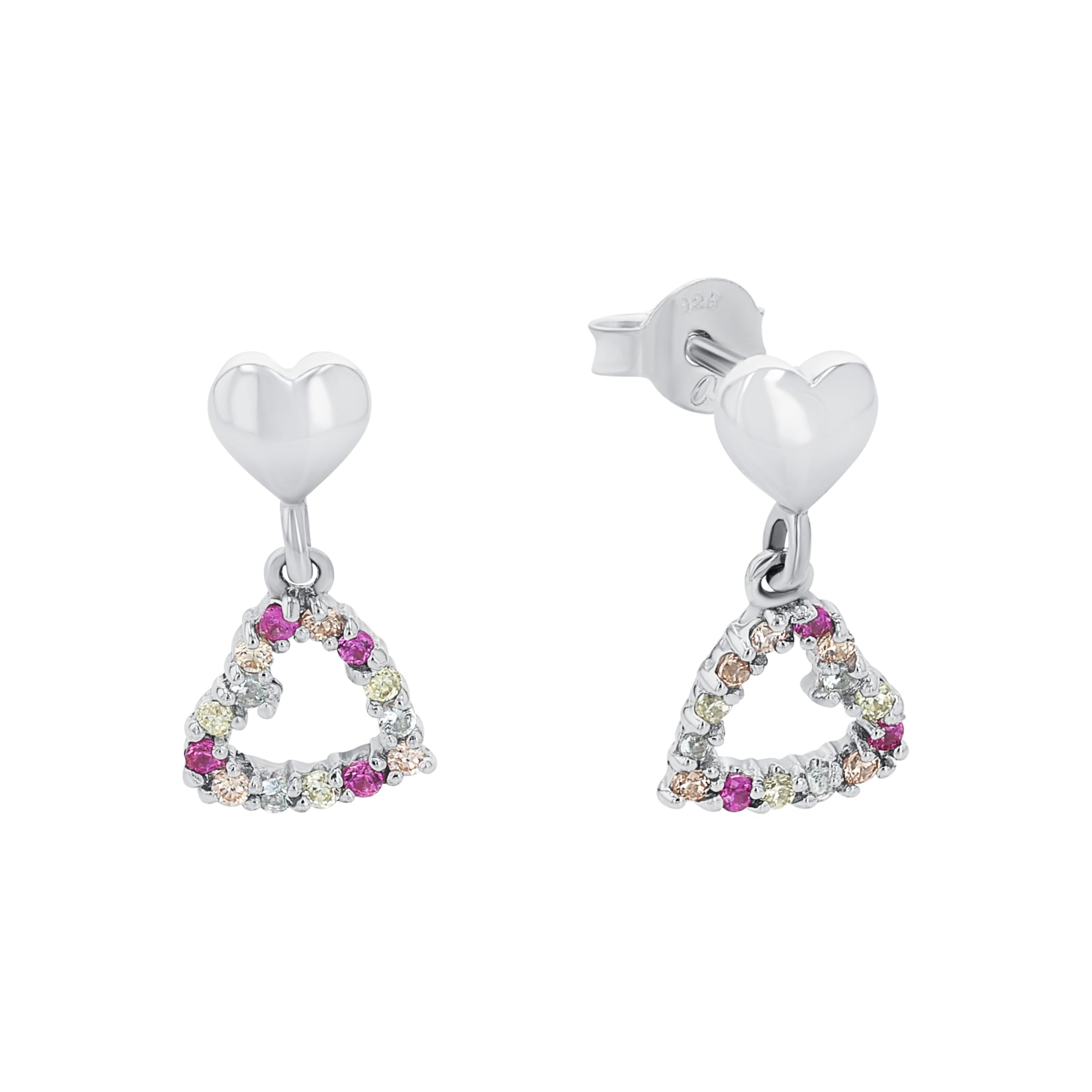 amor-ohrh-nger-schildkr-te-925-silber-kinder-zirkonia image 7
