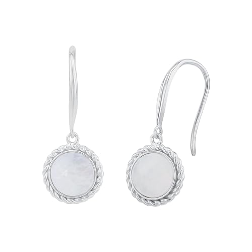 amor-ohrschmuck-ohrh-nger-2036015-silber-perlmutt-2-4-cm image 7