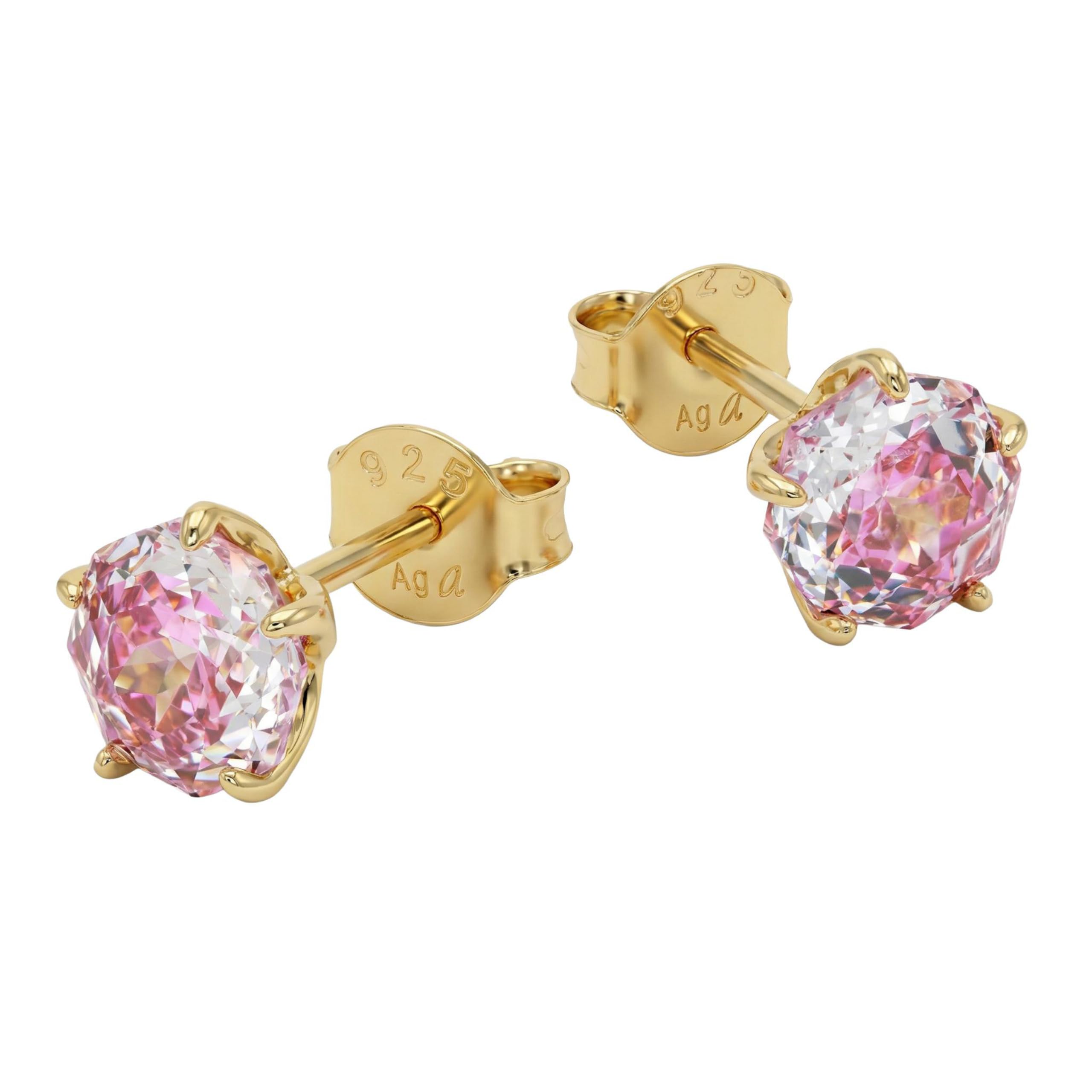 amor-ohrschmuck-ohrstecker-amr-e0041-silber-gold-zirkonia image 4