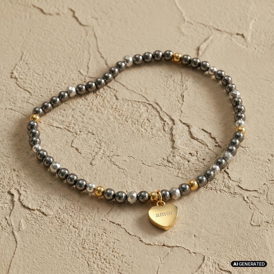 amor-armband-edelstahl-herz-h-matit-perlen-grau-silber-gold image 8