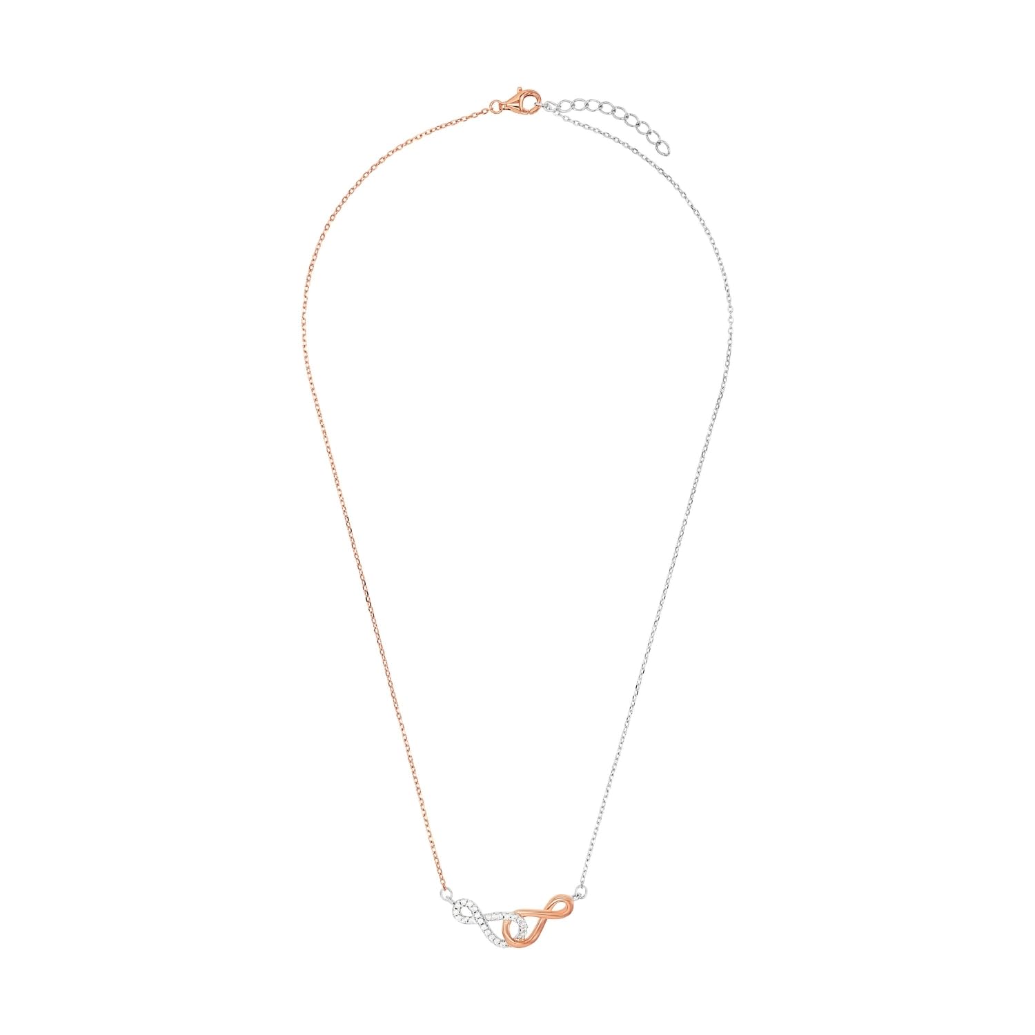amor-kette-anh-nger-9123971-infinity-bicolor-42-3-cm image 2