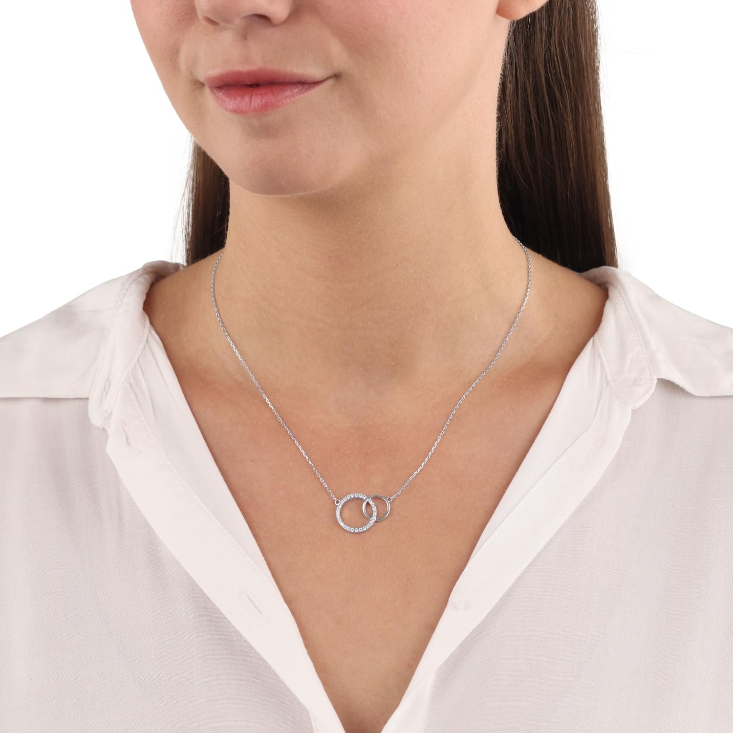 amor-halsschmuck-2026029-kette-silber-42-3-cm-zirkonia image 4