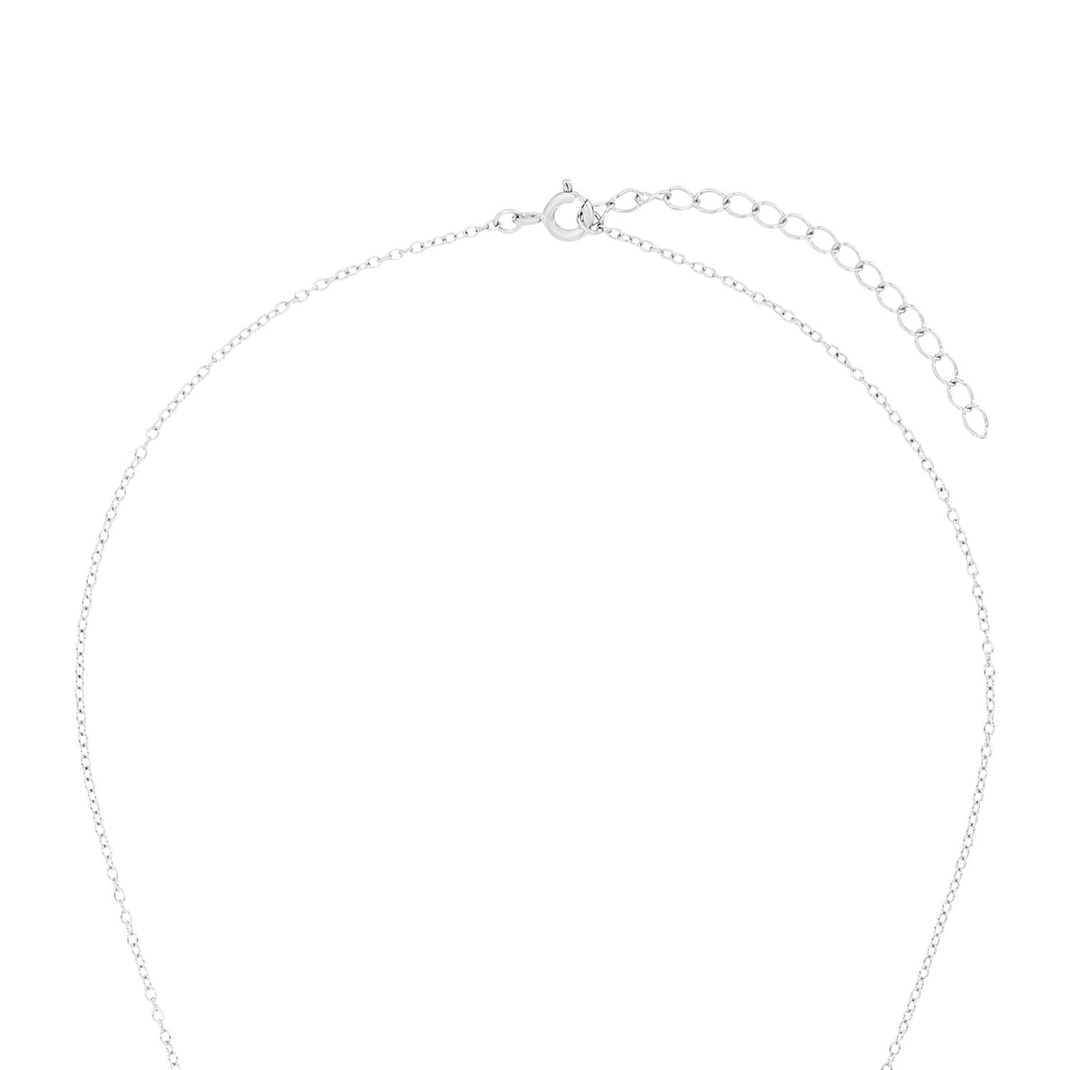 amor-halsschmuck-halskette-925-silber-brezel-zirkonia image 3