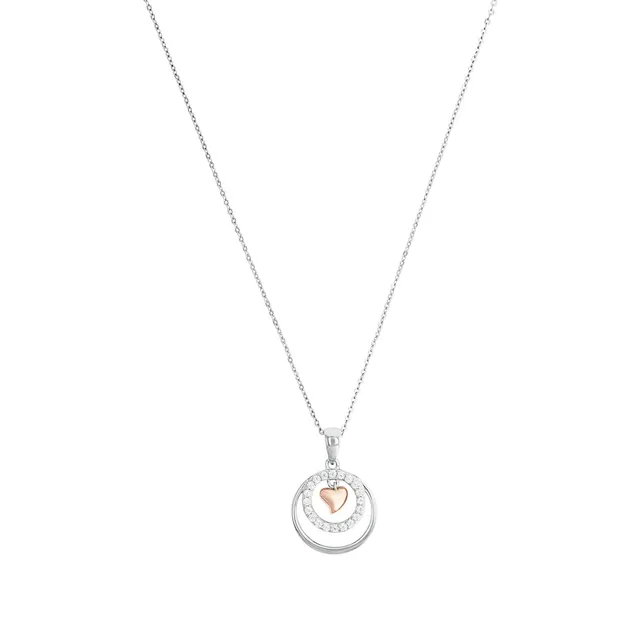 amor-halsschmuck-kette-2027484-herz-bicolor-42-3-cm image 1