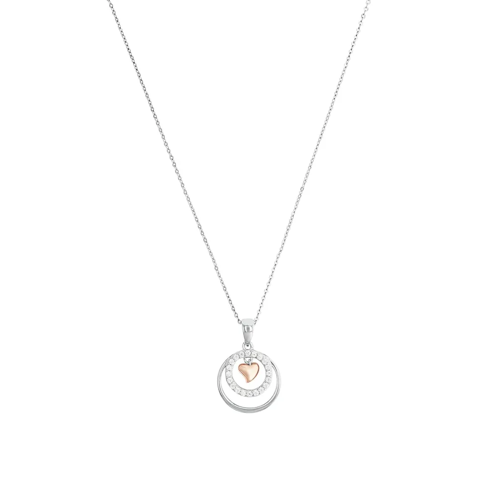 amor-halsschmuck-kette-2027484-herz-bicolor-42-3-cm image 1