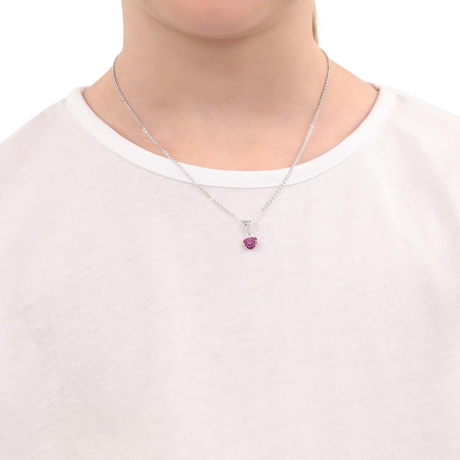 amor-halsschmuck-9293544-kinder-kette-herz-pink-35-3-cm image 2