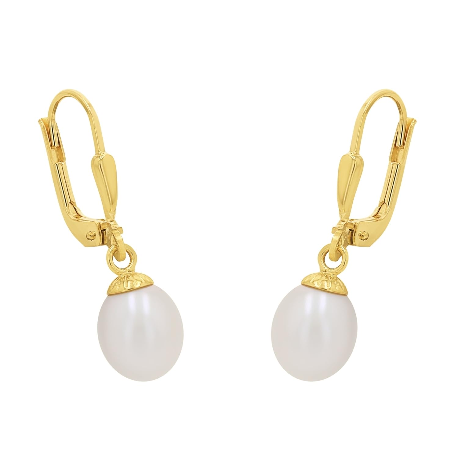 amor-2013828-ohrh-nger-gold-perle-s-wasser-2-5cm image 3