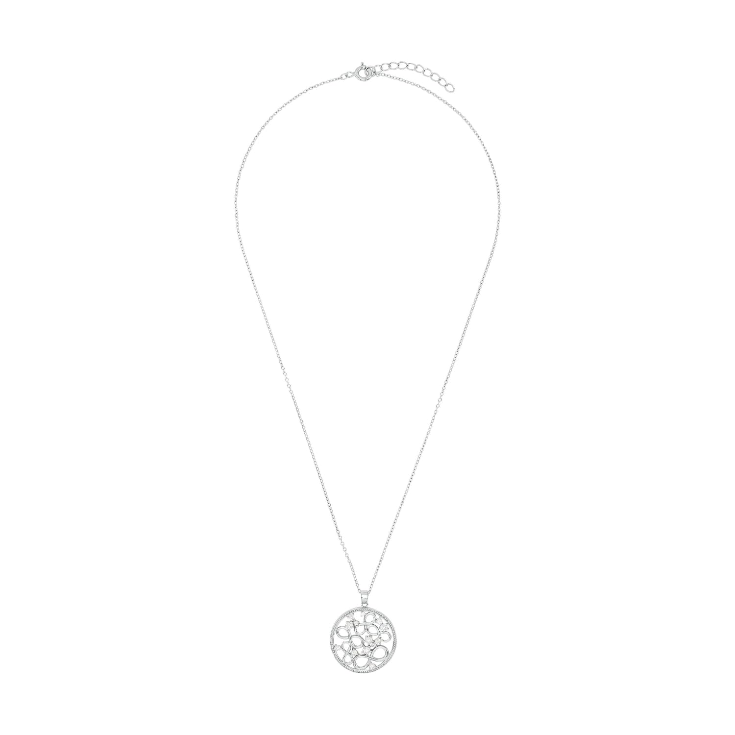 amor-halsschmuck-kette-mit-anh-nger-2022085-silber-42-3-cm-infinity image 2
