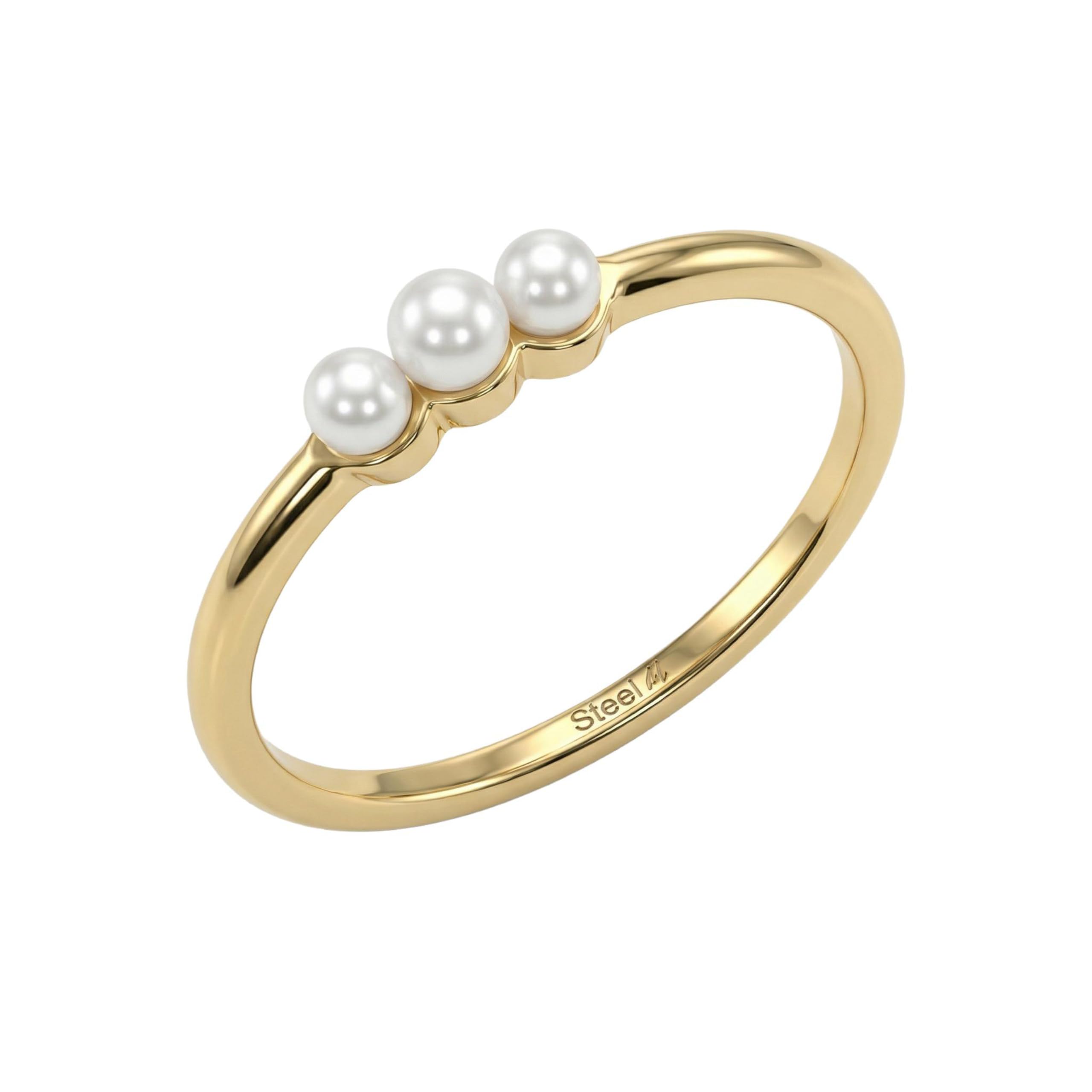 amor-ringe-damen-ring-edelstahl-gold-gr-e-17-mit-perlen image 1