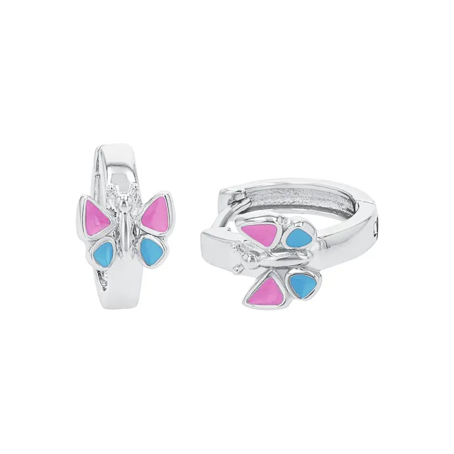 amor-creolen-925-silber-kinder-creolen-m-dchen-klein image 1