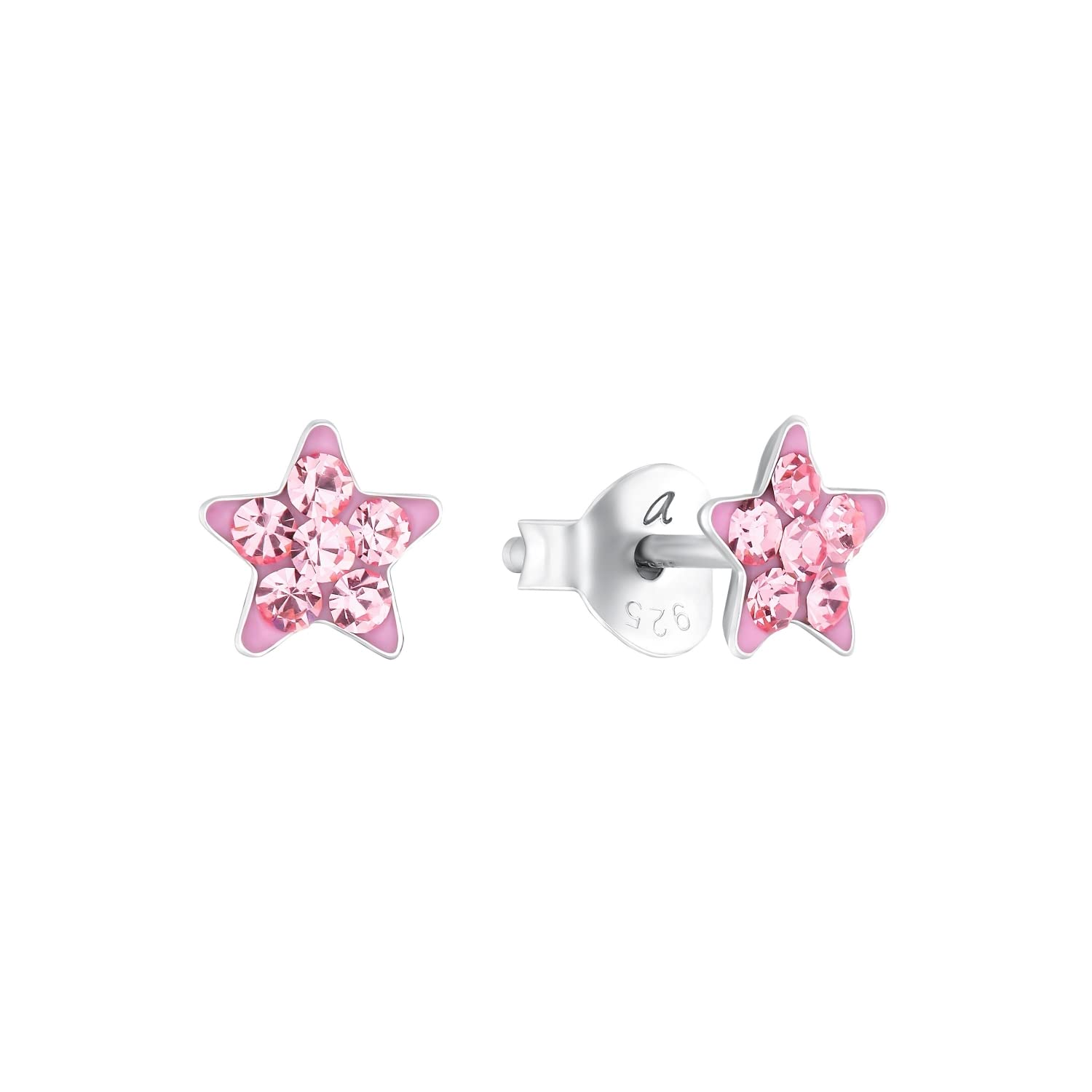 amor-amr-eg0004-stern-ohrstecker-925-silber-ohrringe-blau image 8