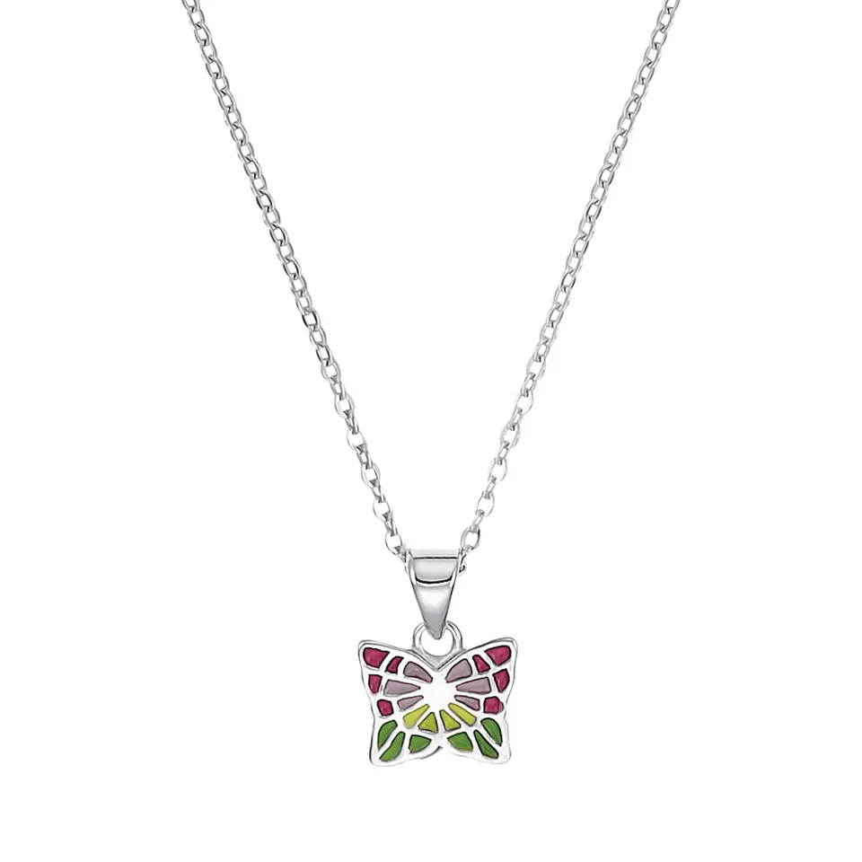 amor-halsschmuck-kette-schmetterling-925-silber-m-dchen image 1