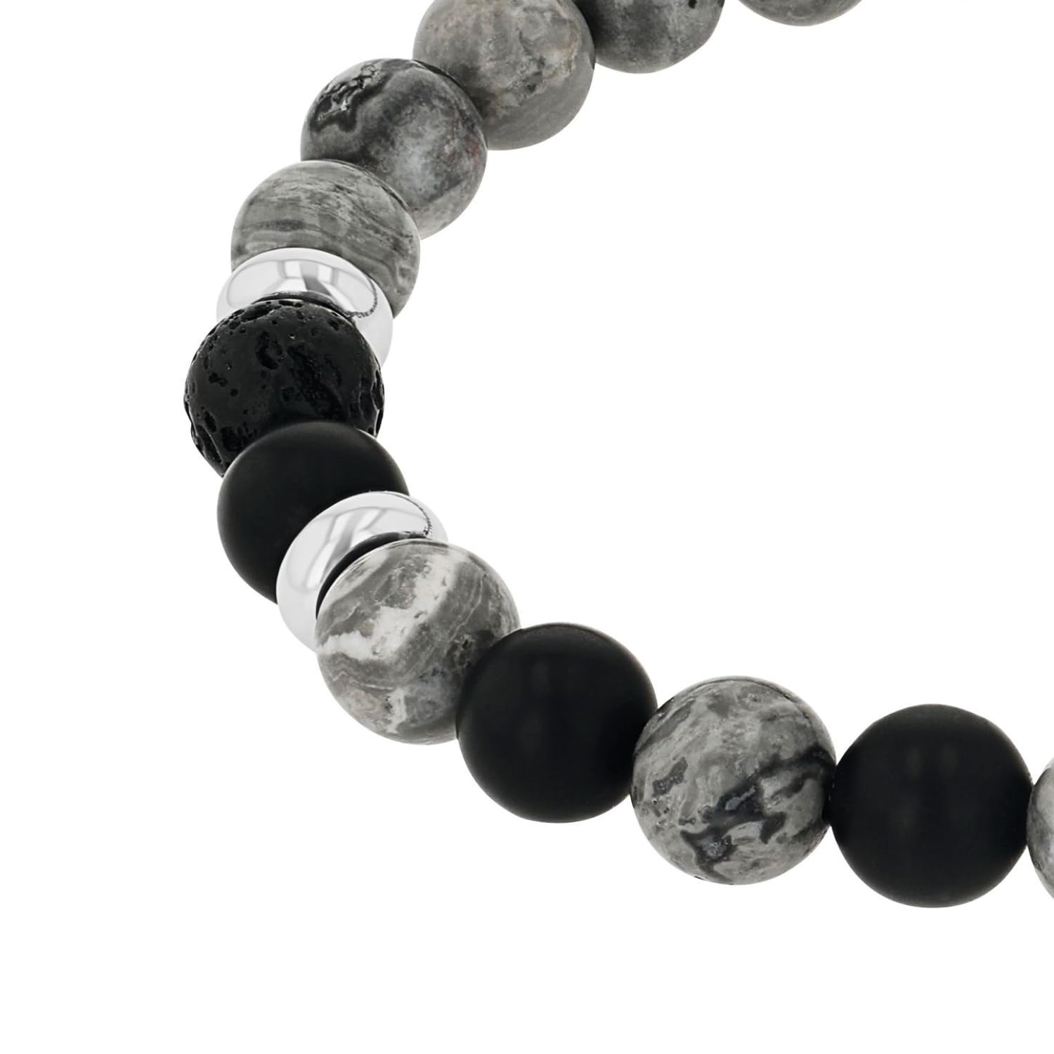 amor-2040294-armband-jaspis-schwarz-19-cm-herren image 3
