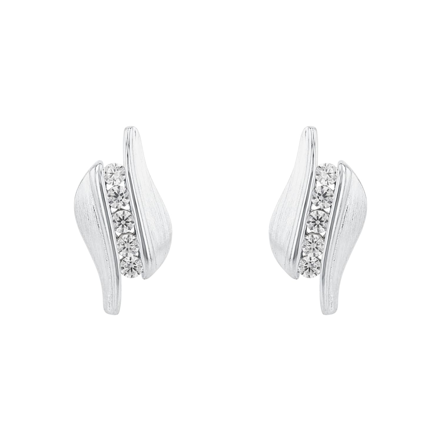 amor-ohrschmuck-9296491-ohrstecker-1-3-cm-zirkonia-silber image 2