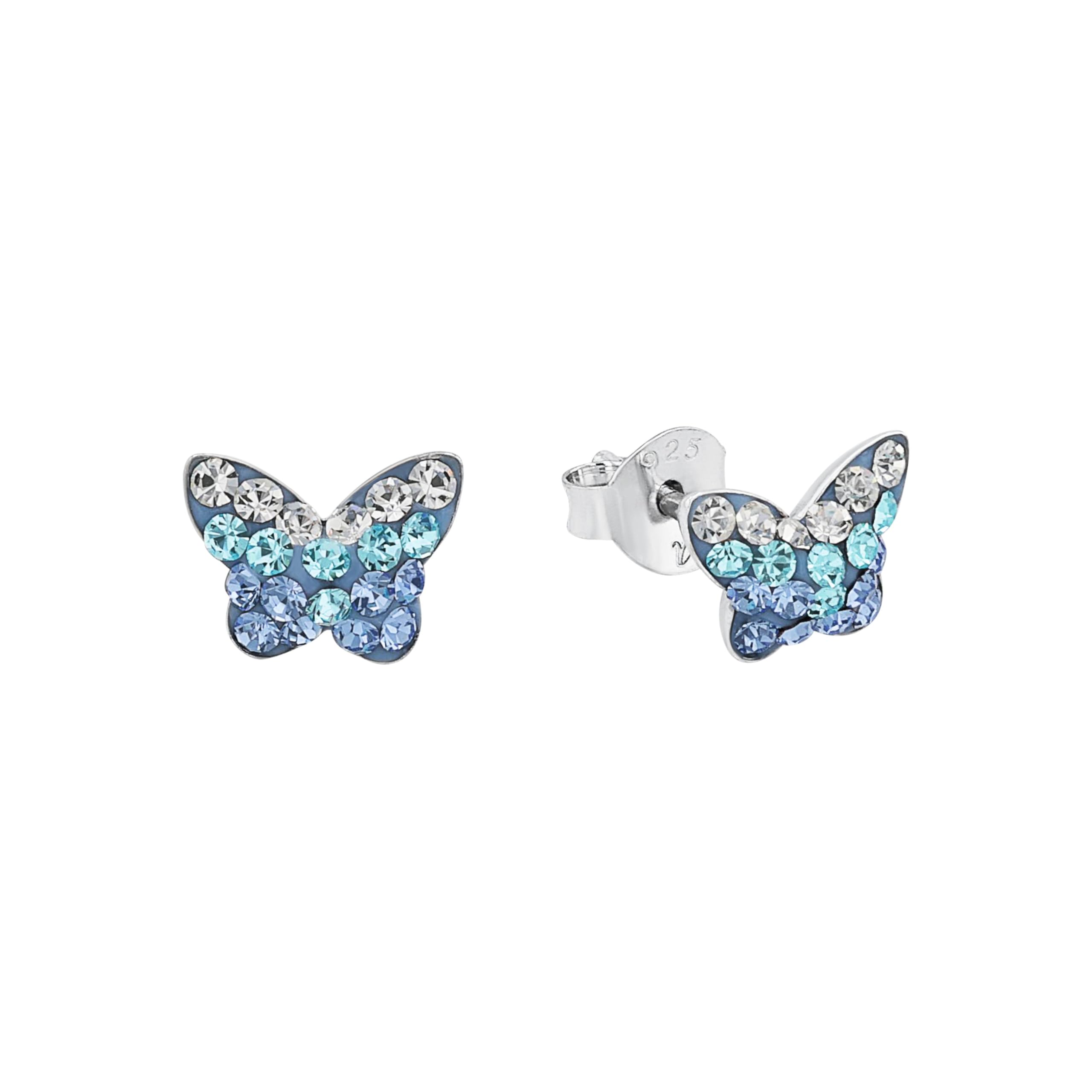 amor-ohrschmuck-lila-schmetterling-925-silber-kinder image 6
