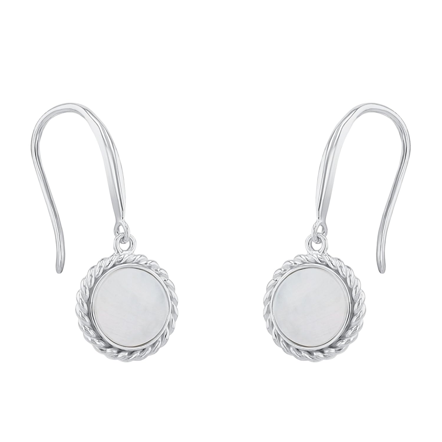 amor-ohrschmuck-ohrh-nger-2036015-silber-perlmutt-2-4-cm image 3