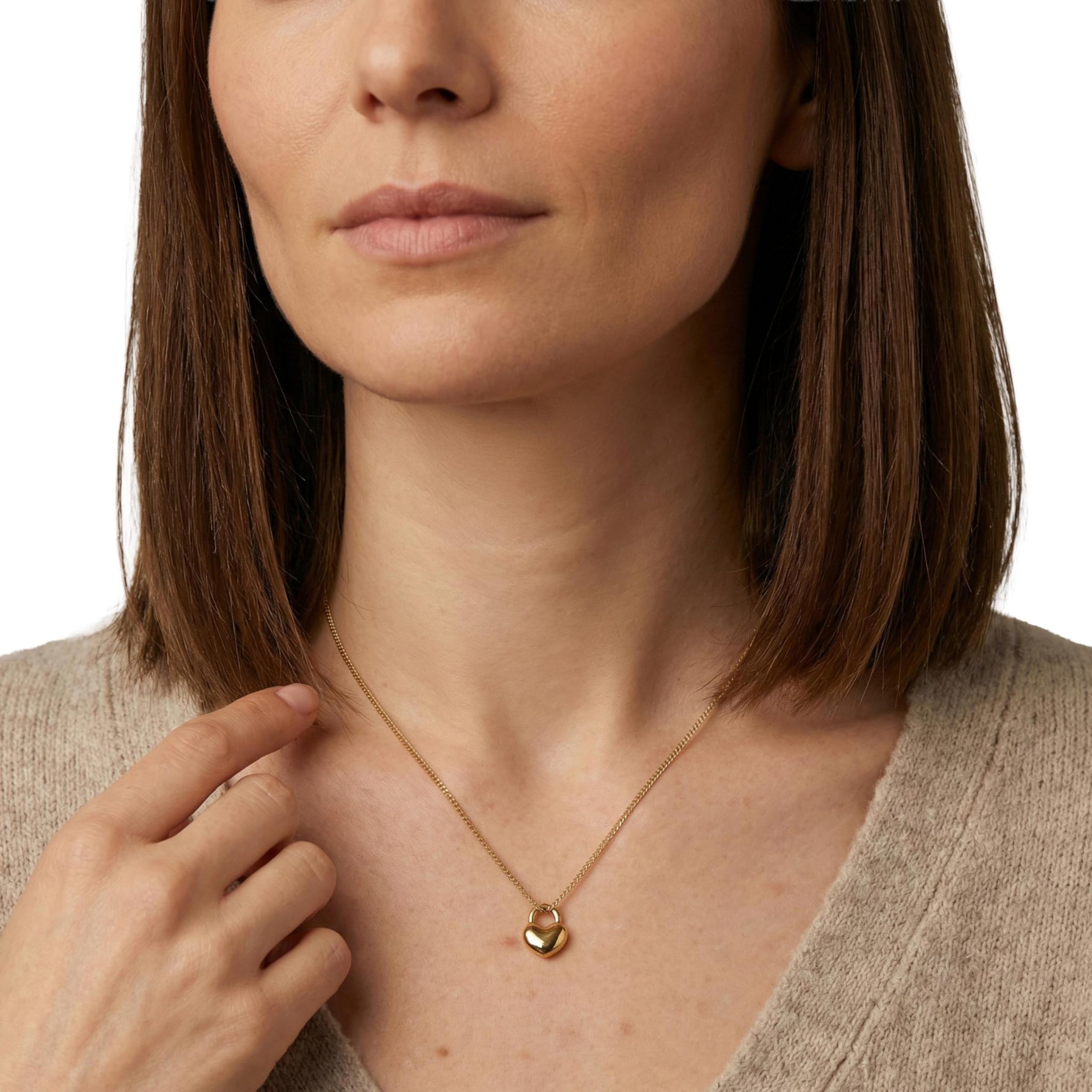 amor-amr-n0031-halskette-edelstahl-gold-herz image 2
