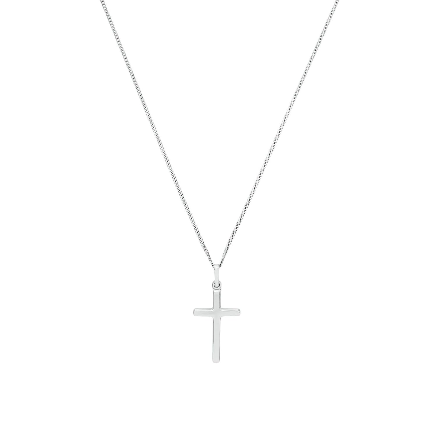 amor-halsschmuck-kreuz-kette-925-silber-unisex image 1