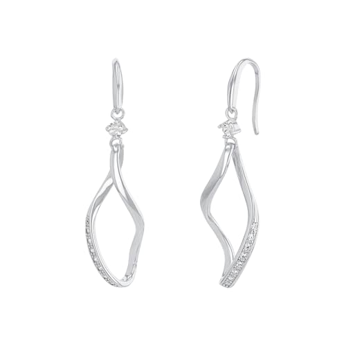 amor-ohrschmuck-2023884-ohrh-nger-silber-zirkonia-4-7cm image 7