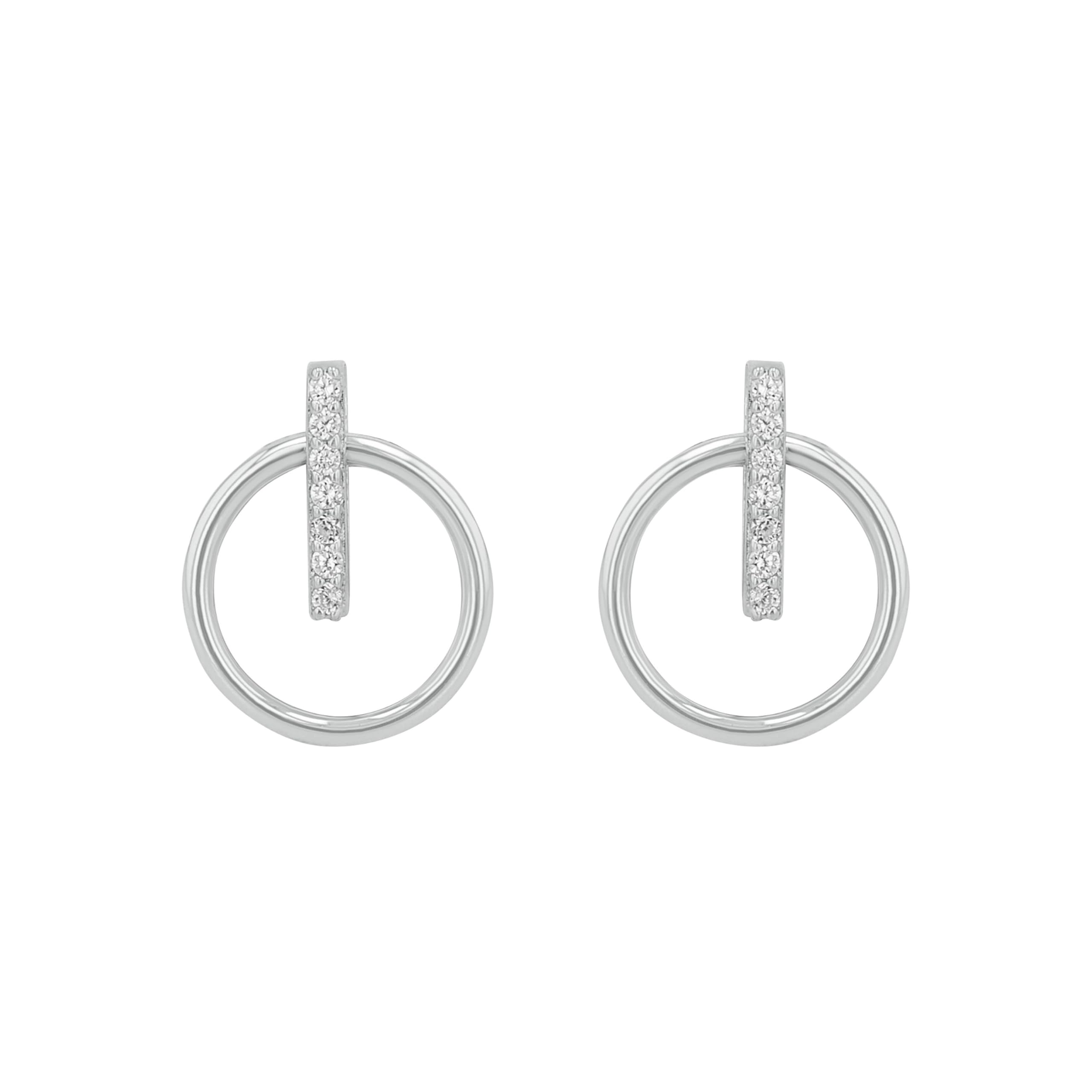 amor-ohrschmuck-ohrstecker-925-silber-zirkonia-amr-e0097-damen image 3