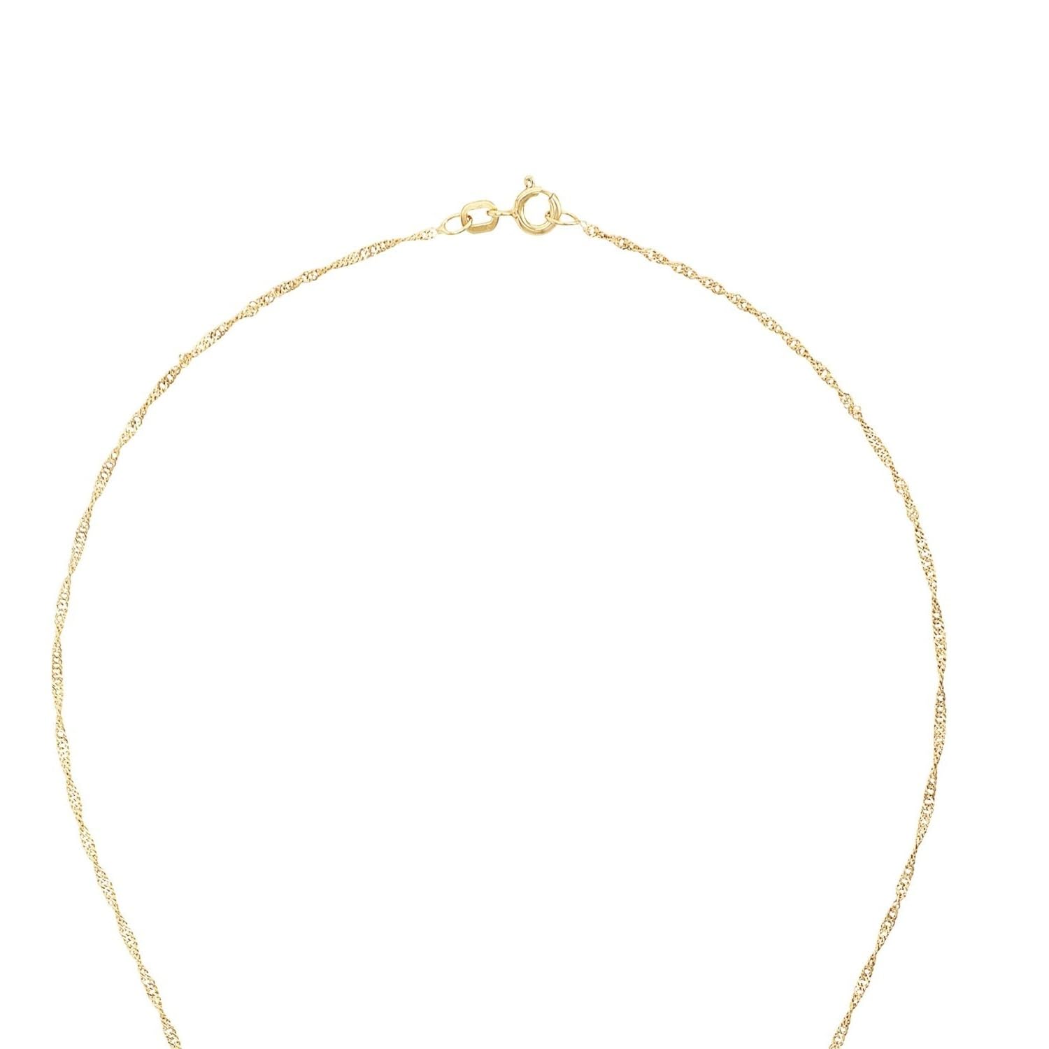 amor-halsschmuck-2022076-kette-herz-gold-45-cm-zirkonia image 3