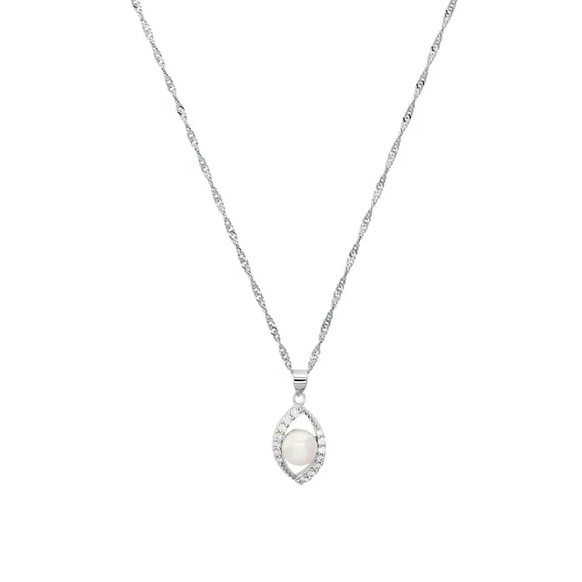 amor-halsschmuck-2023878-kette-perle-silber-45-cm image 1