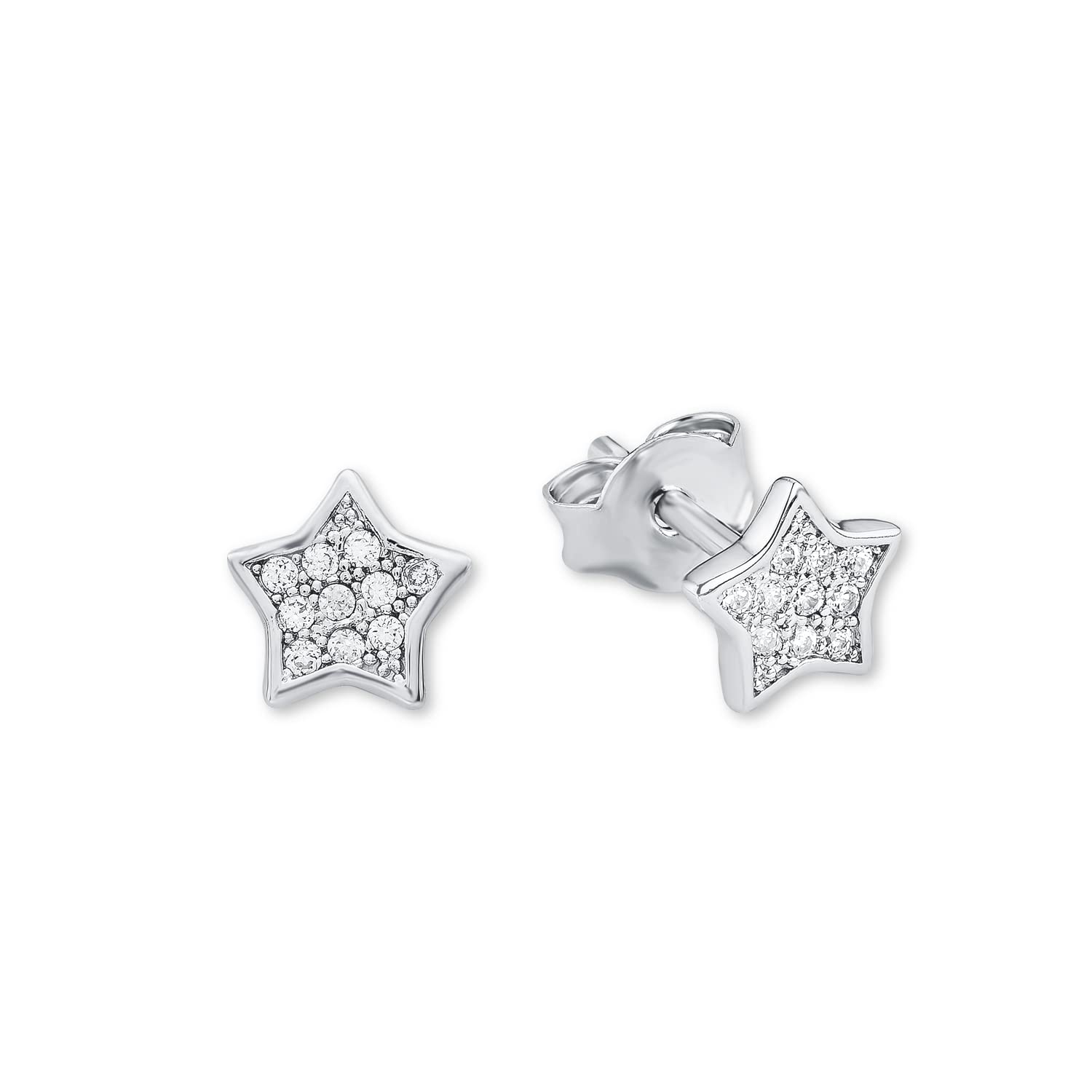 amor-ohrschmuck-stern-ohrstecker-925-silber-kinder image 1