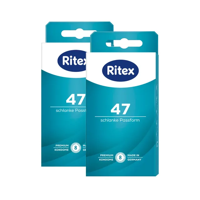 ritex-47-kondome-schmal-16-st-ck-47-mm-latex-vegan image 1