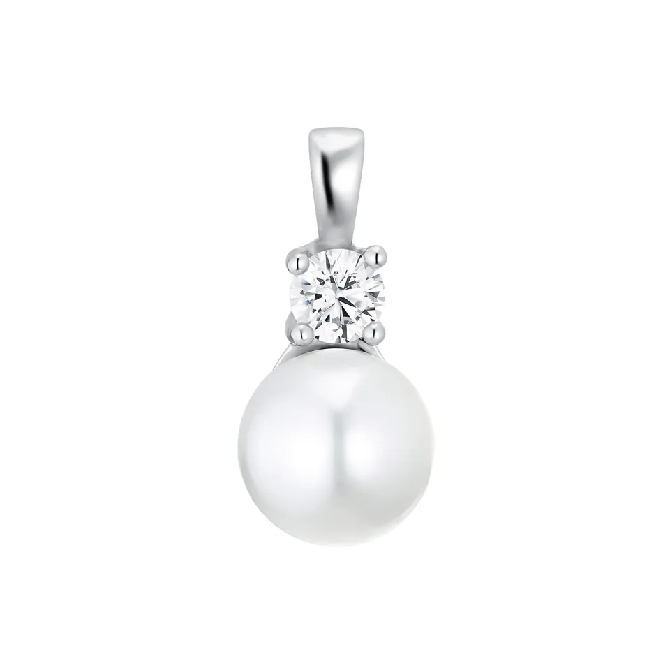 amor-anh-nger-2023210-925-silber-wachsperle-zirkonia image 1