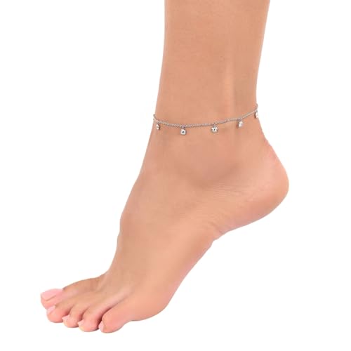 amor-2036447-fu-kette-edelstahl-zirkonia-gold-23-2-cm-damen image 8