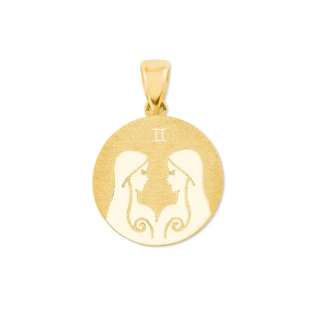 amor-2020783-motivanh-nger-gold-zwillinge-unisex-geschenkbox image 1